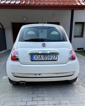 Fiat 500 cena 17500 przebieg: 194214, rok produkcji 2008 z Brzeziny małe 497